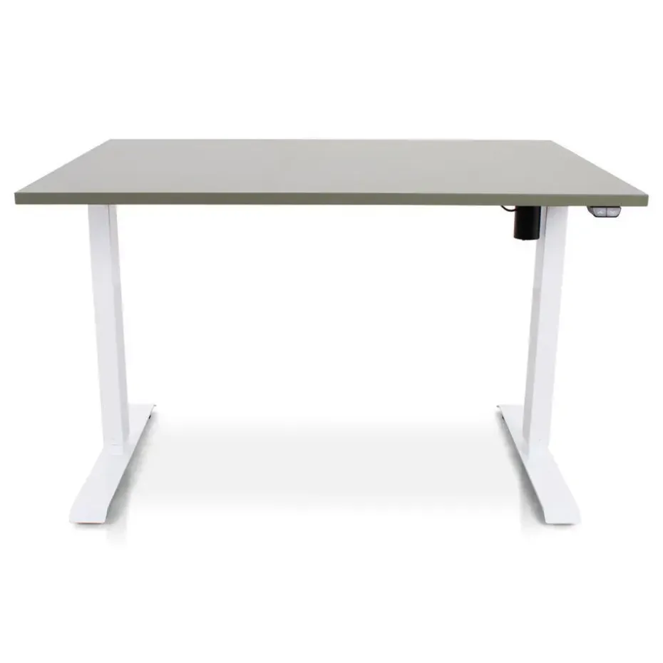 MRC EASY Zit-Sta Bureau – Elektrisch Verstelbaar – 120x80 cm – Blad Forest Green