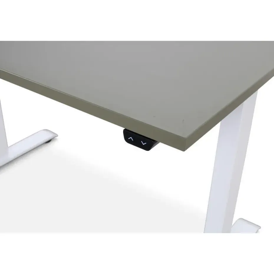 MRC EASY Zit-Sta Bureau – Elektrisch Verstelbaar – 120x80 cm – Blad Forest Green