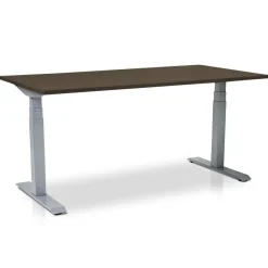 MRC PRO elektrisch ARBO zit-sta bureau - 180x80 cm - bruin eiken