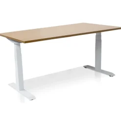 MRC PRO elektrisch ARBO zit-sta bureau - 160x80 cm - havanna