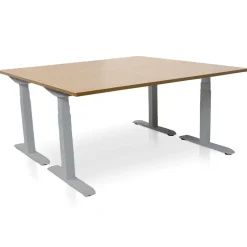 MRC PRO elektrisch ARBO zit-sta bureau - 180x80 cm - havanna