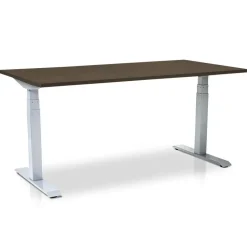 MRC PRO elektrisch ARBO zit-sta bureau - 120x80 cm - bruin eiken
