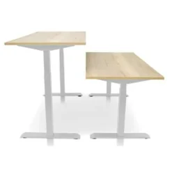 MRC PRO elektrisch ARBO zit-sta bureau 120x80 cm robuust eiken
