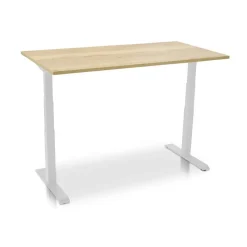 MRC PRO elektrisch ARBO zit-sta bureau - 180x80 cm robuust eiken