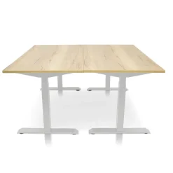 MRC PRO elektrisch ARBO zit-sta bureau - 180x80 cm robuust eiken