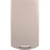 MSV badkamer/toilet pedaalemmer - beige - 3L - 15 x 27cm