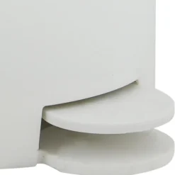 MSV badkamer/toilet pedaalemmer - wit - 3L - 15 x 27 cm