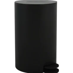 MSV kleine Pedaalemmer - zwart - 3L - 15 x 27 cm