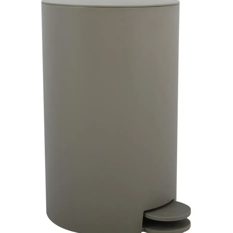 MSV Pedaalemmer - taupe - 3L - 15 x 27 cm