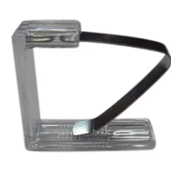 MSV Tafelkleed klemmen - 4x - transparant - kunststof - 4 x 6 cm