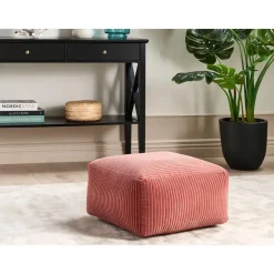 MUKKI - Poef - Rood - Corduroy
