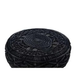 MUNDRA - Hocker - Grijs - Katoen