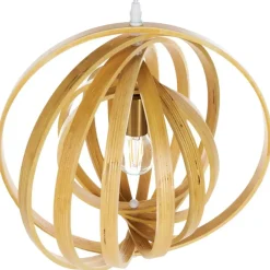 MURRELL - Hanglamp - Lichtbruin - Populierenhout