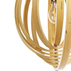 MURRELL - Hanglamp - Lichtbruin - Populierenhout