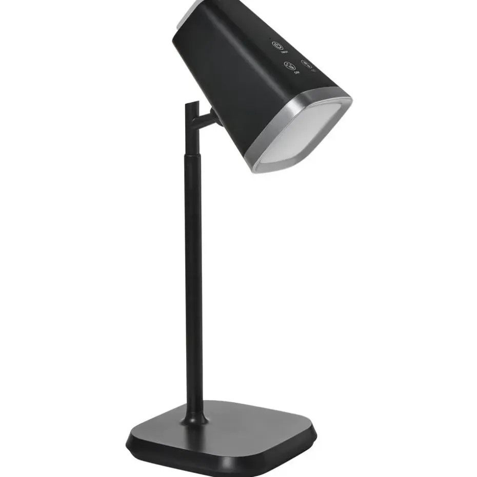 MUSCA - Bureaulamp LED - Zwart - Synthetisch materiaal