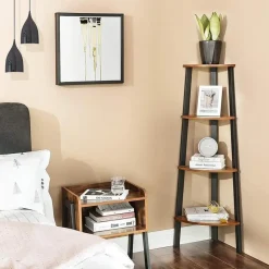 Nachtkastje - vintage look - 46x52x35 cm - vintage bruin