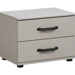 Nachtkastje Dex - greige - 40x52x38 cm