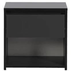 Nachtkastje Lyon - 1 lade - zwart