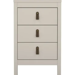 Nachtkastje Madeira - 3 lades - greige