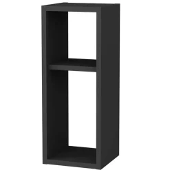 Nachtkastje Noano - 22x23x60 cm - MDF - antraciet