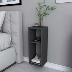 Nachtkastje Noano - 22x23x60 cm - MDF - antraciet