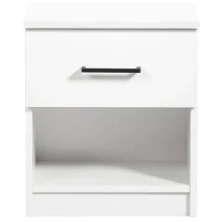 Nachtkastje Sena - 1 lade - wit