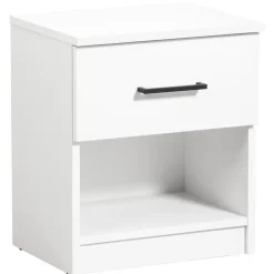 Nachtkastje Sena - 1 lade - wit