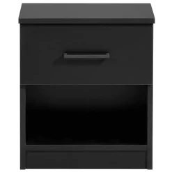 Nachtkastje Sena - 1 lade - zwart