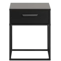 Nachtkastje Tokio - 1 lade - zwart