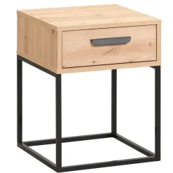Nachtkastje Tokio - 1 lade - eikenkleur