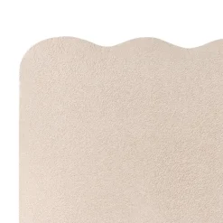 NANTERRE - Bed met opbergruimte - Beige - 140 x 200 cm - Bouclé