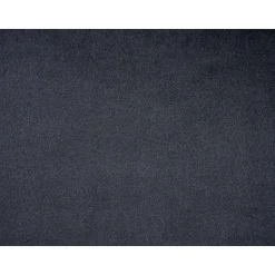 NANTILLY - Chaise longue - Zwart - Fluweel