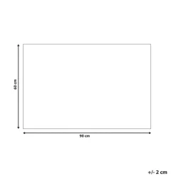 NAPALIT - Deurmat - Zwart - 60 x 90 cm - Kokos