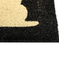 NAPALIT - Deurmat - Zwart - 60 x 90 cm - Kokos