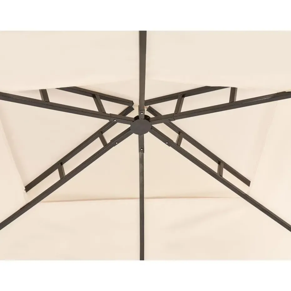 NARO - Tuinpaviljoen - Beige - Staal