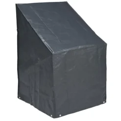 Nature Product – grijs – kunststof – 68x68x110 cm – tuinstoelen