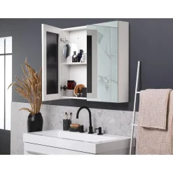 NAVARRA - Badkamermeubel - Wit - Multiplex