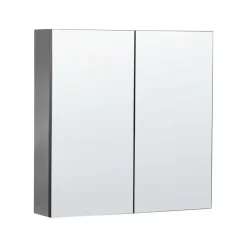 NAVARRA - Badkamermeubel - Zwart - Multiplex