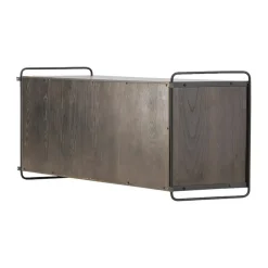 Nest living Marcus Hangende Houten Wandkast Walnoot - 122 x 35 cm