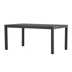 Nest outdoor Grace Uitschuifbare Tuintafel Zwart - 160 tot 240 x 100 cm