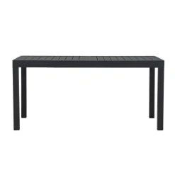 Nest outdoor Grace Uitschuifbare Tuintafel Zwart - 160 tot 240 x 100 cm
