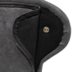 NIMES - Chaise longue - Grijs - Linkerzijde - Kunstleer