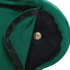 NIMES - Chaise longue - Groen - Rechterzijde - Fluweel