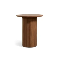 Nora Bijzettafel - Ø40cm Walnoot