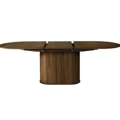 Nordic Home - Amie uitschuifbare eettafel 95x180-230 cm ovaal - bruin
