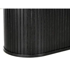 Nordic Home - Amie uitschuifbare eettafel 95x180-230 cm ovaal - zwart