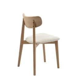 Nordic Home - Elim eetkamerstoel bouclé - naturel