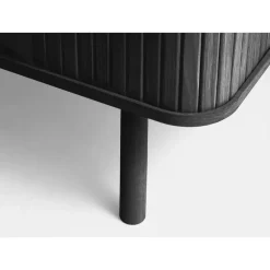 Nordic Home - Ingo eiken kabinet - 90 cm - zwart