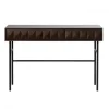 Nordic Home - Magnus eiken sidetable - 117 cm - espresso
