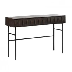 Nordic Home - Magnus eiken sidetable - 117 cm - espresso